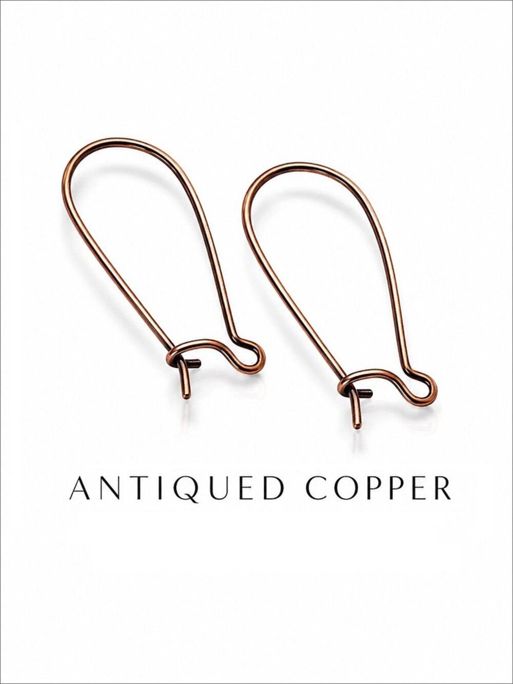Boho Pyrite Gemstone Earrings With Copper - Picture 3 of 8